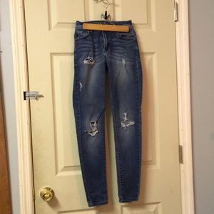 Kancan Distressed Skinny Jeans Size 24